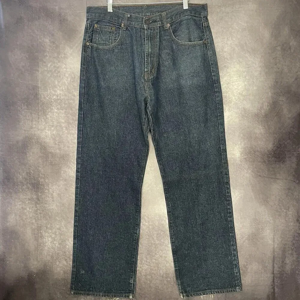 Vintage Y2K‎ Rare Evisu Jeans Embroidered Men Size 38